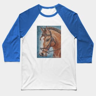 Horse head Baseball T-Shirt